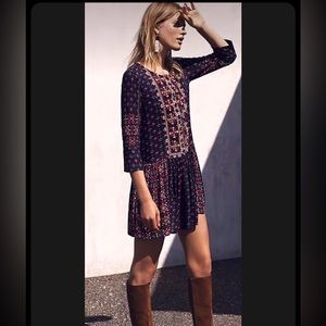 NWT Anthropologie Kaleidoscope Shortdress By Vanessa Virginia